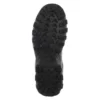 11 Fuel Leon R Grain Leather Steel Toe Black Safety Shoes with Rubber Sole |