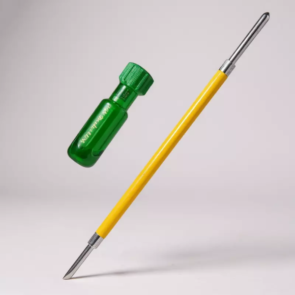 8-Inch 2-in-1 Screwdriver | Reversible Phillips & Slotted Tip |