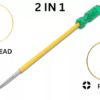 168 8-Inch 2-in-1 Screwdriver | Reversible Phillips & Slotted Tip |