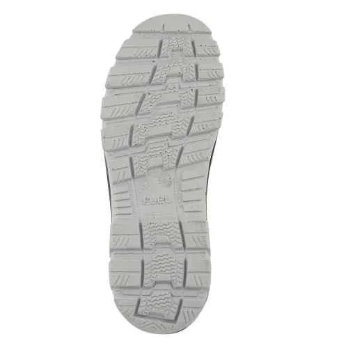 Fuel Mortar Grain Leather Steel Toe Black Safety Shoes with PU & PVC Double Density Sole |