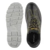 Fuel Mortar Grain Leather Steel Toe Black Safety Shoes with PU & PVC Double Density Sole |