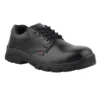 Fuel Spear SD Grain Leather Steel Toe Black Safety Shoes with PU Single Density Sole |