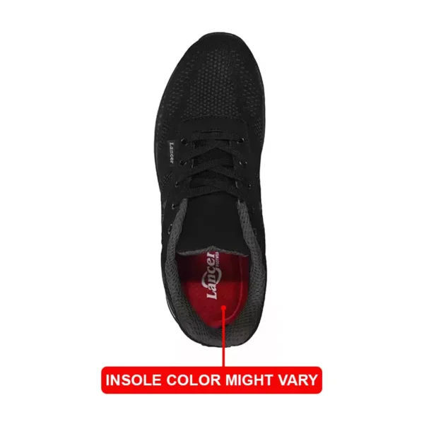 Lancer Steel Toe Safety Shoes PU Sole Black, TP-1202 |