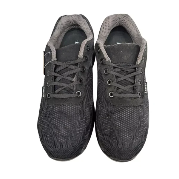 47 Lancer Steel Toe Safety Shoes PU Sole Black, TP-1202 |