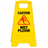 Mrinmoyee Yellow Plastic Wet Floor Caution Board C0013 |