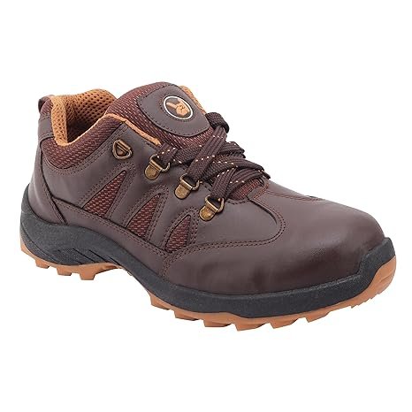 Hillson 1904 SWAG: Stylish Safety Footwear with Metal Toe Cap, Memory Comfort Insocks, and TFP Technology |
