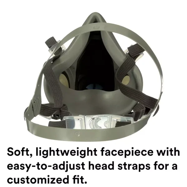 62 3M 6200 Grey Half Facepiece Reusable Respirator |