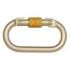 78 Steel Carabiner Hook Gate Opening: 18 mm, Tensile Strength: 25 Kn - Golden (PN 112)' (Alloy Steel, Steel Screw Locking Karabiner) |