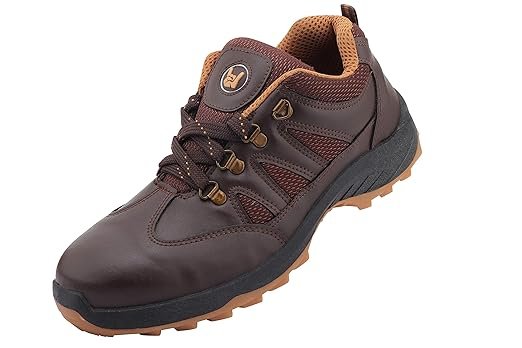 Hillson 1904 SWAG: Stylish Safety Footwear with Metal Toe Cap, Memory Comfort Insocks, and TFP Technology |